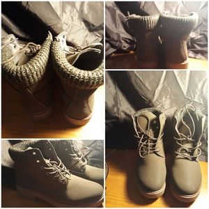 Winter ankle boots